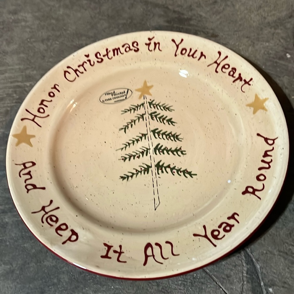 Park Designs Christmas dish perfect for cookies for Santa
